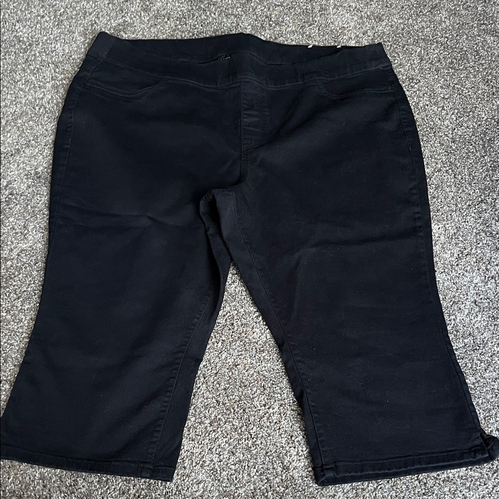 Lane Bryant Black Cropped Women's Jeans